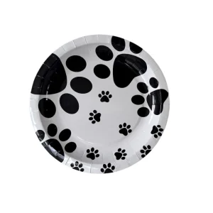 Sorte Poter Tallerkner, 18 cm