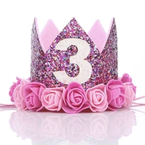 Prinsessekrone 3 år, Mørkerosa