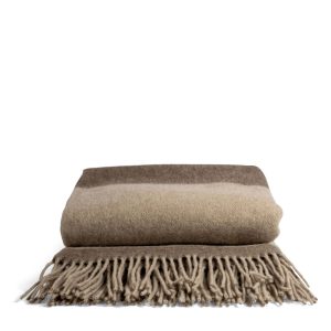 Ulle plaid, beige