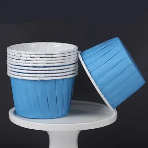Lyseblå Cupcakeformer, 40 stk