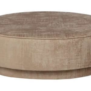 Pearl puff velvet champagne xl