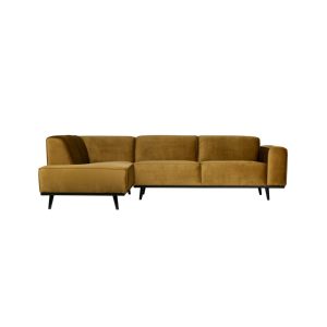 Statement hjørnesofa, venstre – honey velvet