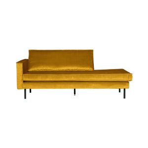 Rodeo daybed velvet, oker