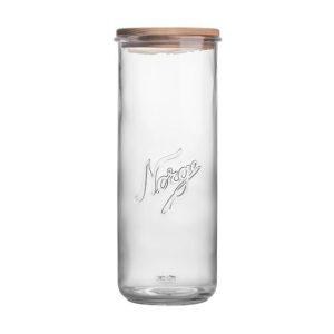 Norgesglass med trelokk 27 cm
